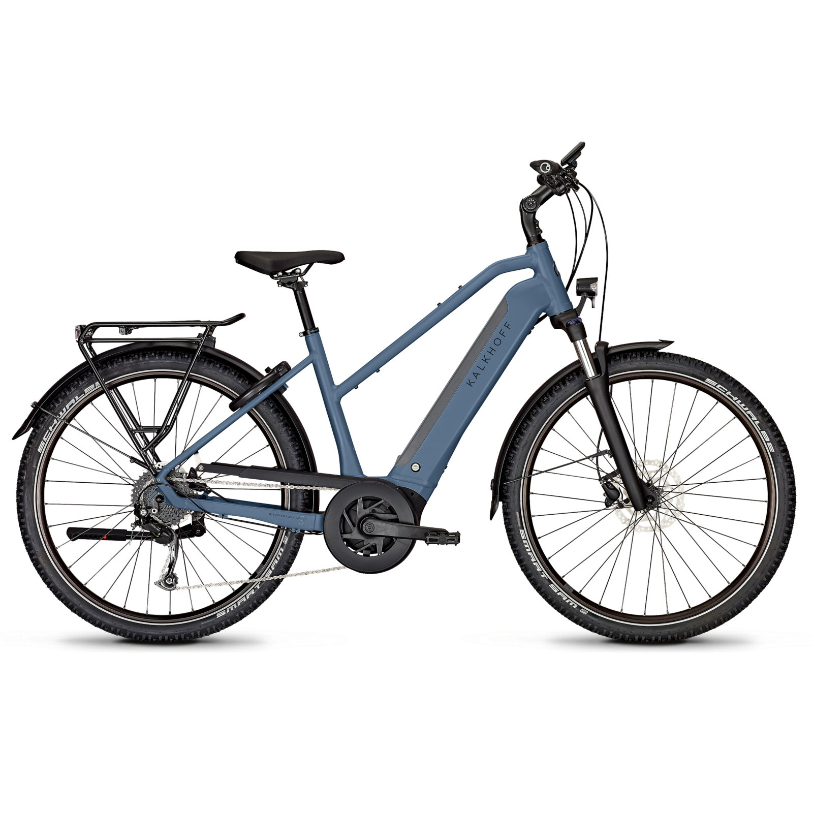 Kalkhoff Bicicleta Eléctrica Mujer 27.5 - ENTICE 3.B MOVE Allroad 500Wh -  2023 - moonstonegrey matt