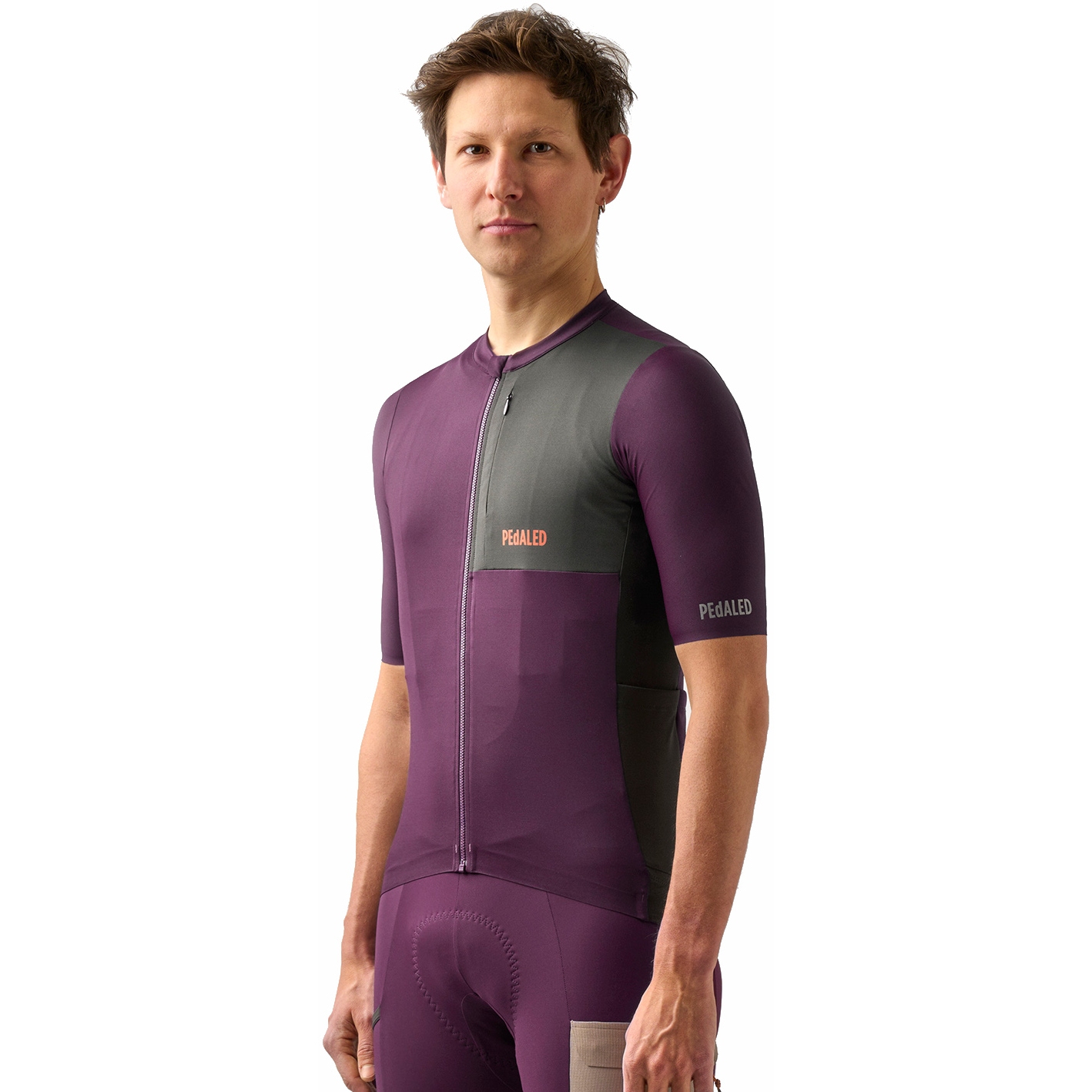 Picture of PEdALED Odyssey Cargo Short Sleeve Jersey Men - Purple