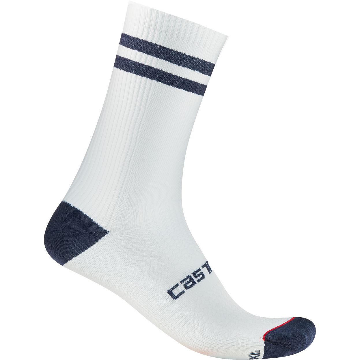 Picture of Castelli Originale 18 Socks - belgian blue/white 424