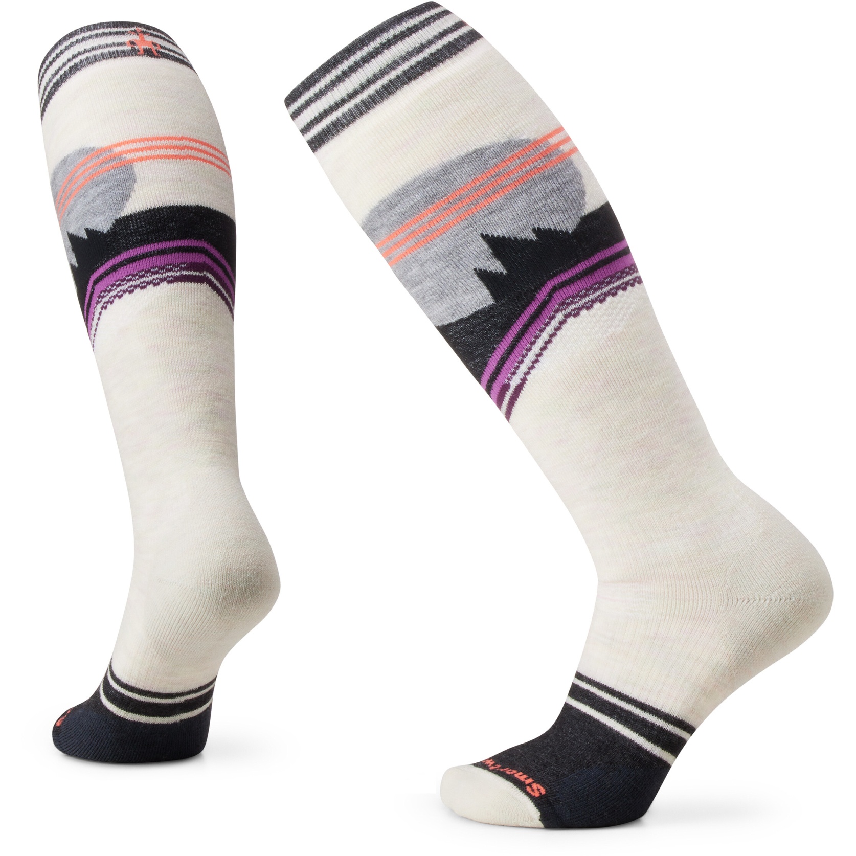 Picture of SmartWool Snowboard Full Cushion Moon Energy OTC Socks Women - A81 moonbeam