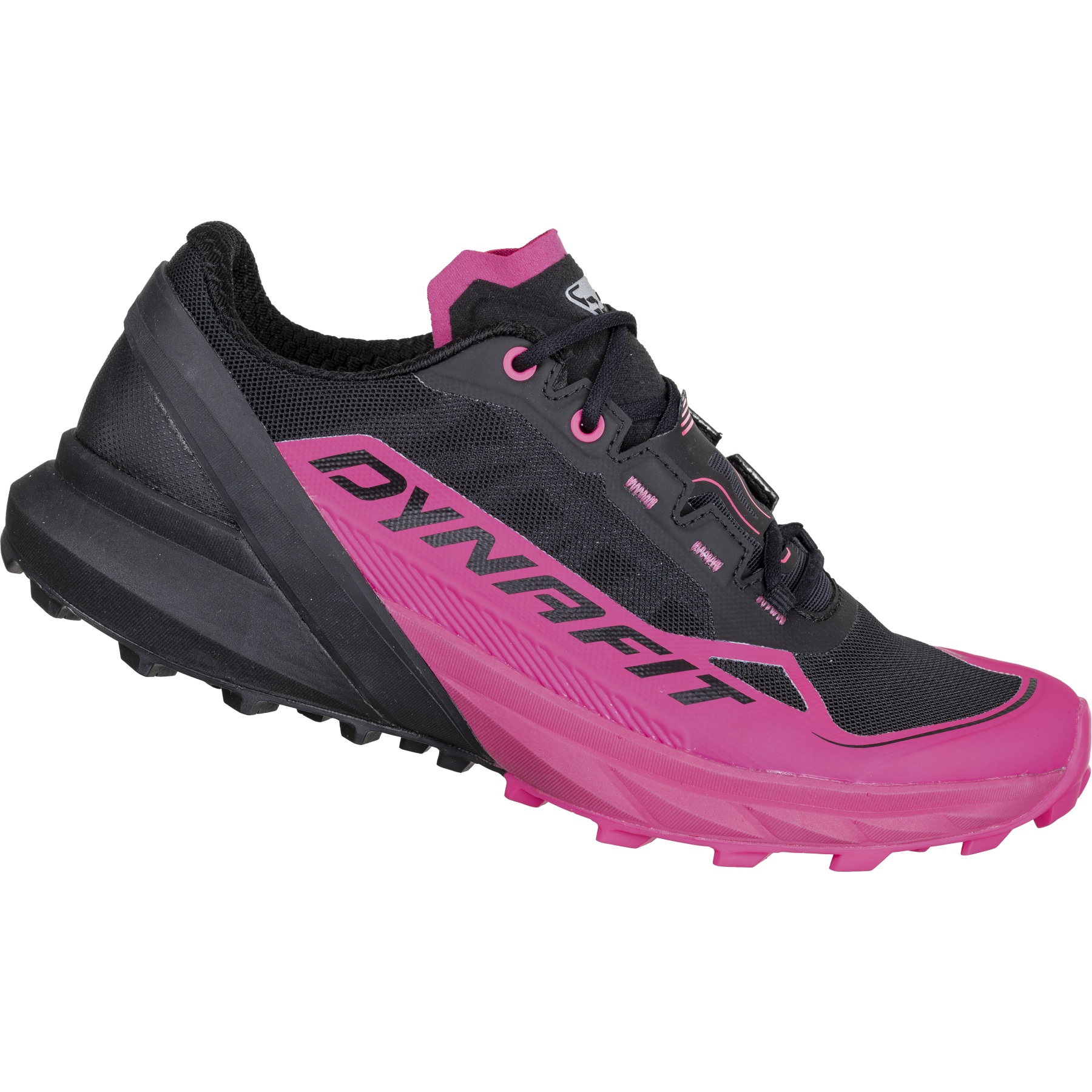 Image of Dynafit Ultra 50 Running Shoes Women - Pink Glo Black Out
