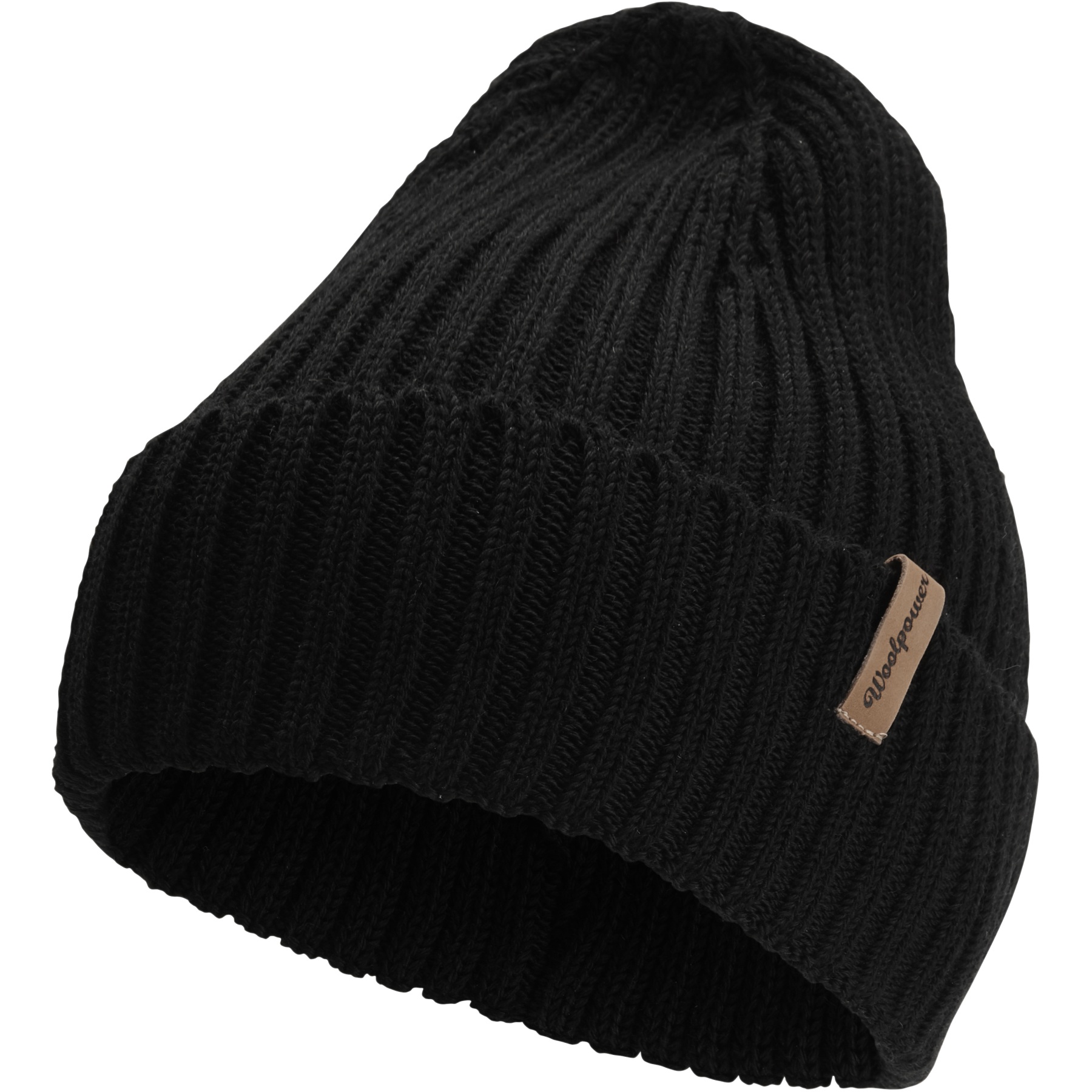 Produktbild von Woolpower Beanie Rib Mütze - black