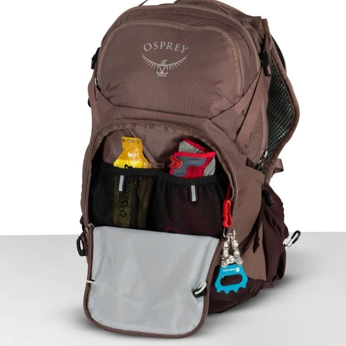 Sac à Dos Cyclisme Osprey Salida 12, Noir/gris, Femme, Sans Vessie, Très Bon état