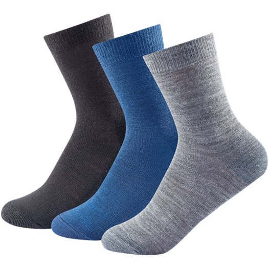 Picture of Devold Daily Merino Light Socks (3 Pack) - 273 Indigo Mix