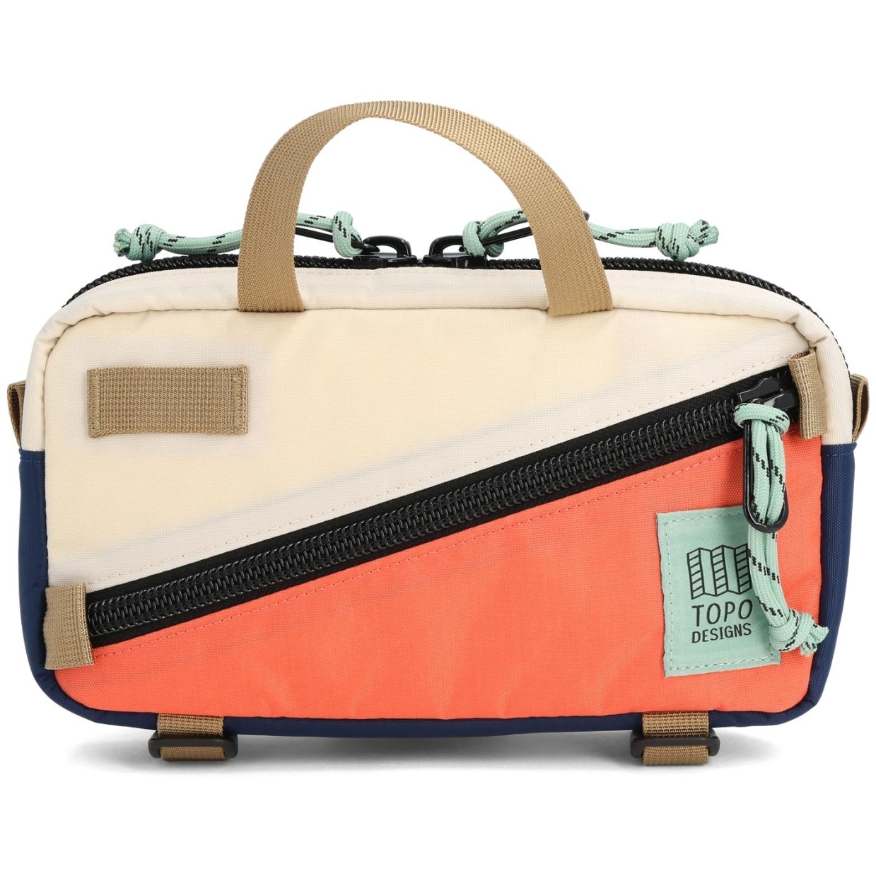 Produktbild von Topo Designs Mini Quick Pack Tasche - 1.7L - Almond/Emberglow