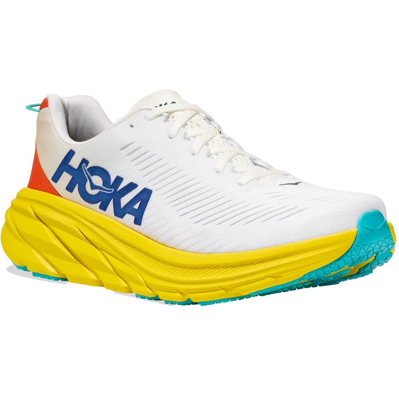 Picture of Hoka Rincon 3 Running Shoes - white / eggnog