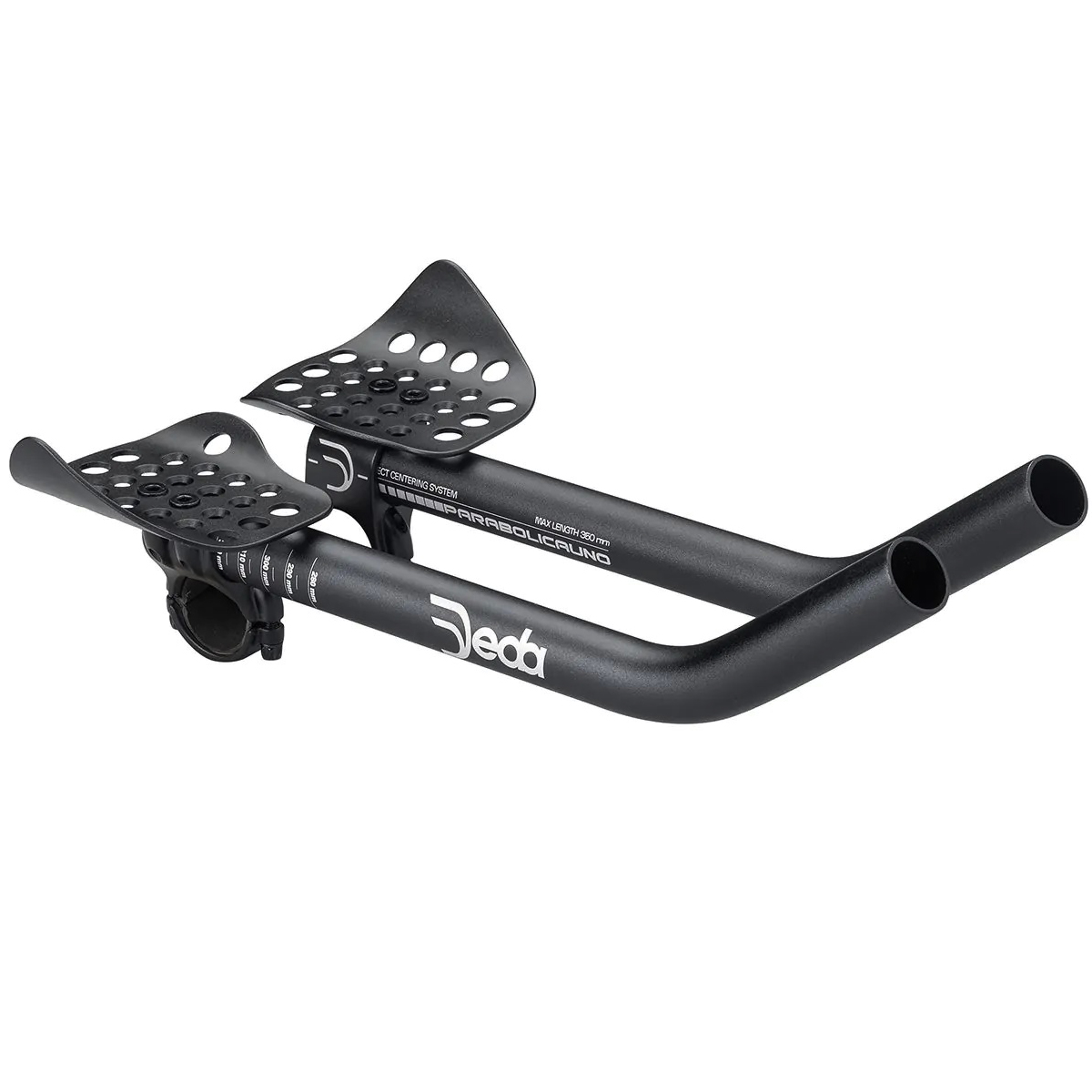 Kit Accoudoir Deda JETPADKIT - Coussinets + Adhésif Carbone 3K, Noir, Lycra Et Mousse