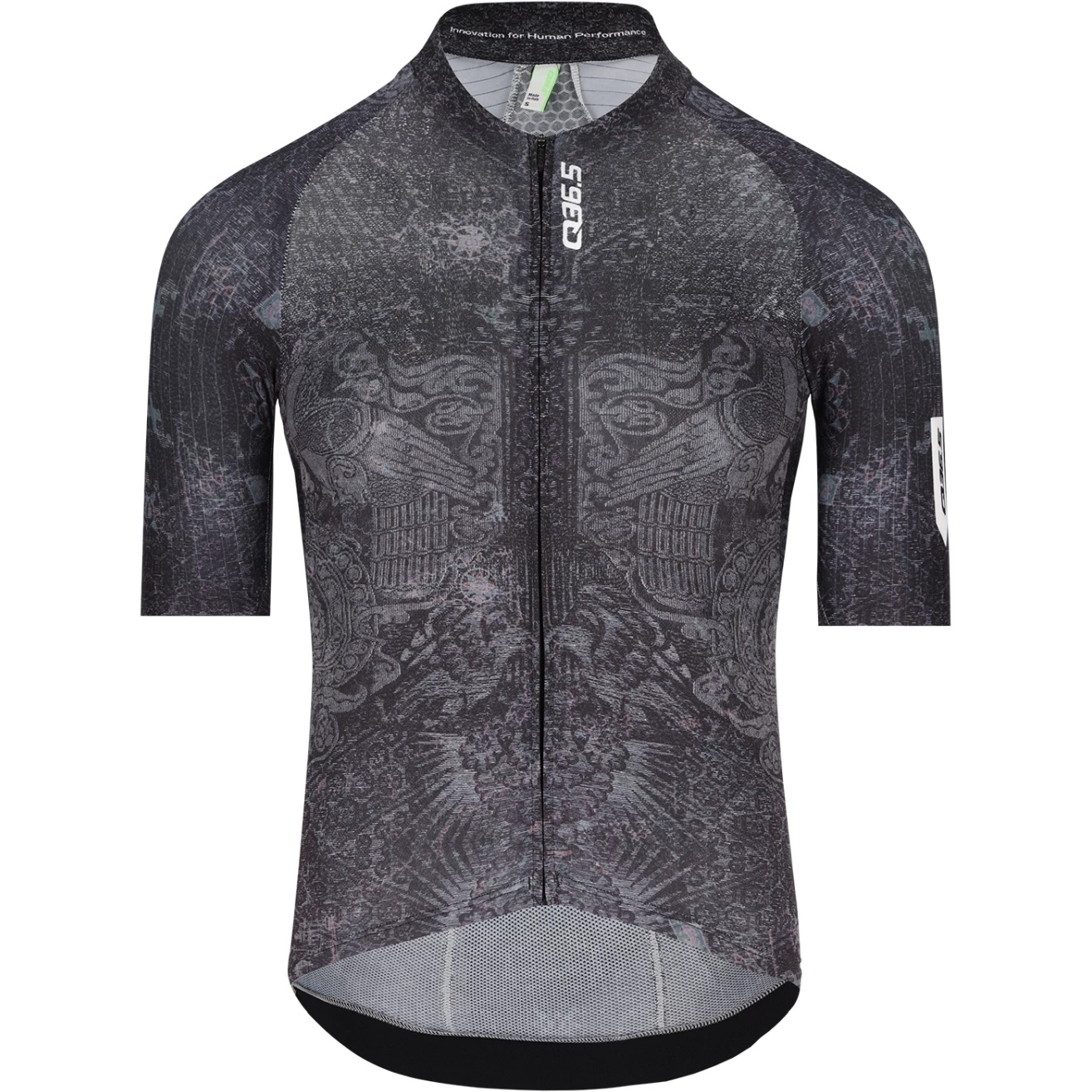 Produktbild von Q36.5 Gregarius Pro Damask Kurzarmtrikot Herren - damask black