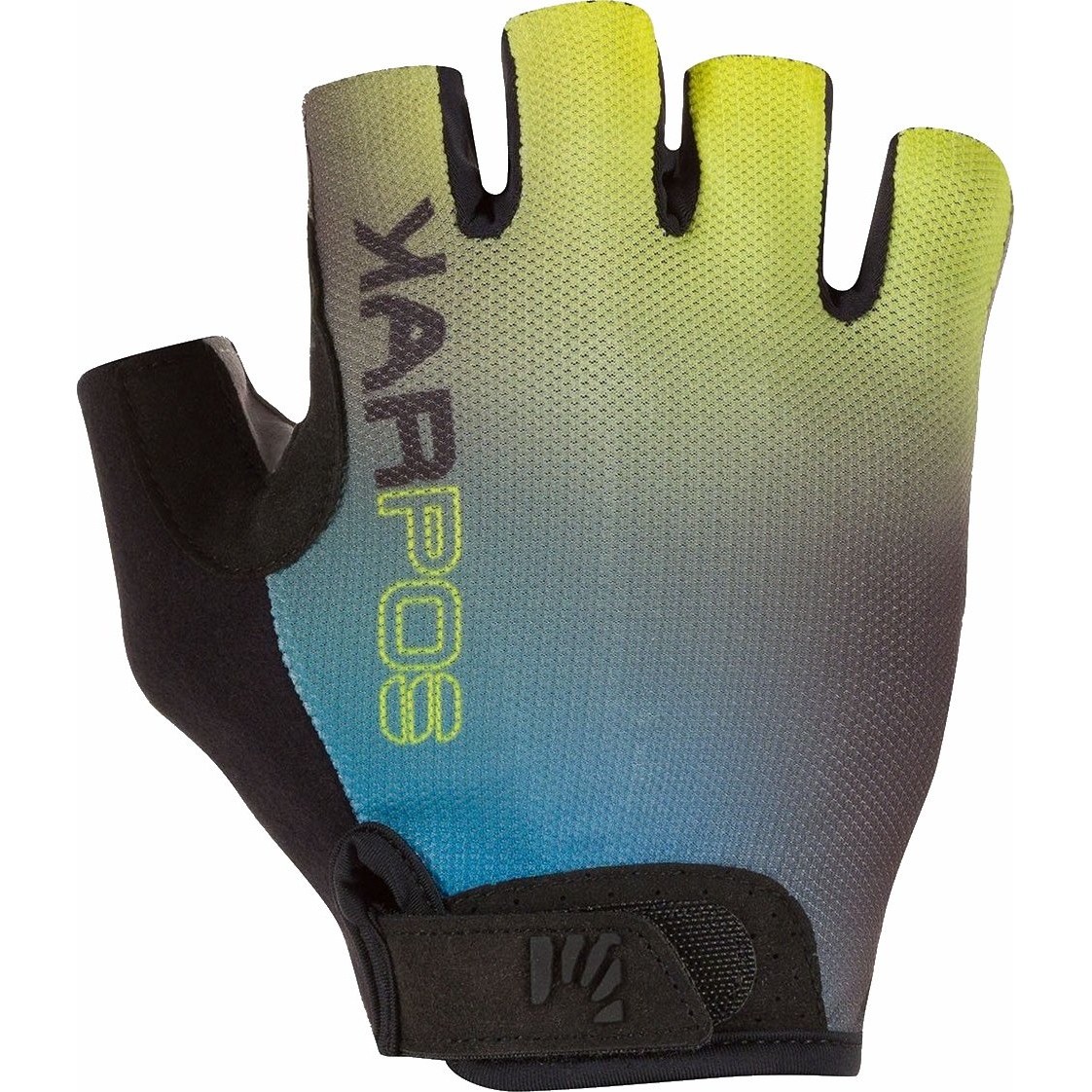 Produktbild von Karpos Federia Kurzfingerhandschuhe Herren - niagara/black/primrose