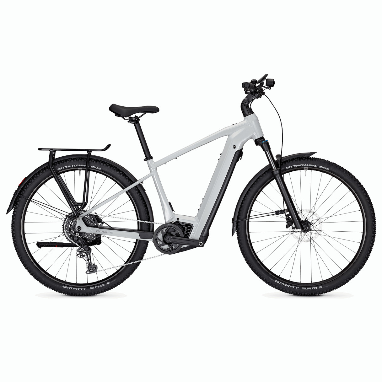 Produktbild von FOCUS AVENTURA² 6.7 - 29&quot; Trekking E-Bike - 2024 - Lightgrey glossy