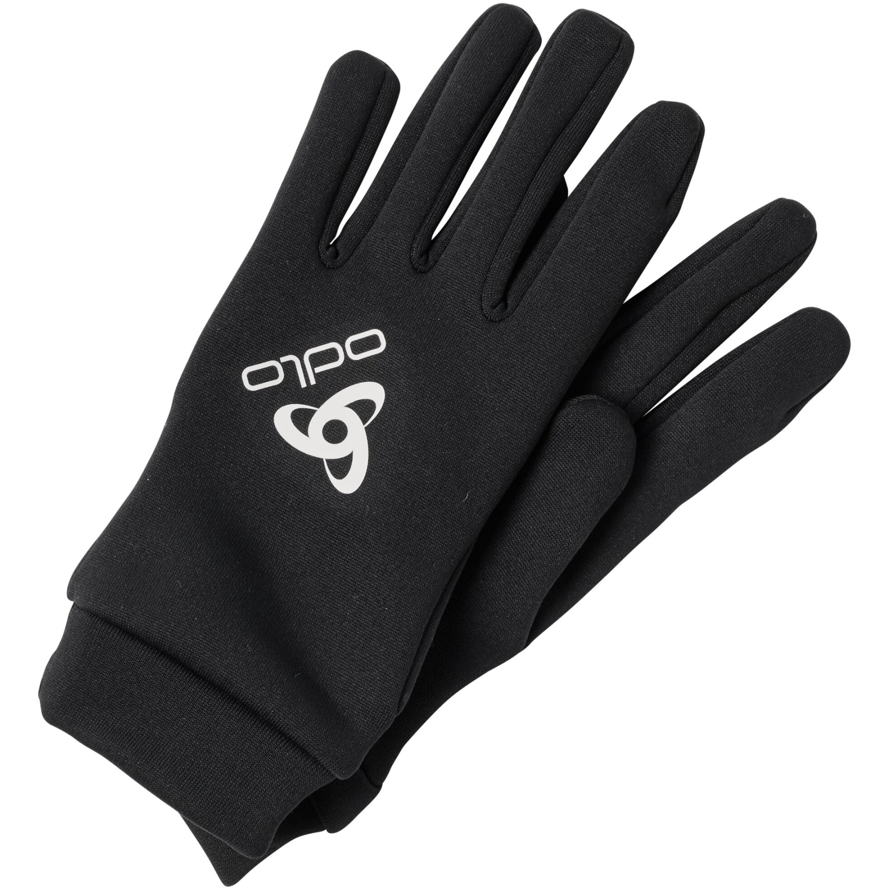 Productfoto van Odlo Stretchfleece Liner Eco Handschoenen - zwart