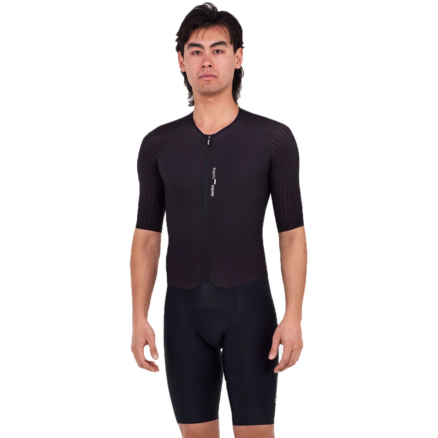 Photo produit de Santini Combinaison Vélo Homme - Madss V4 Aerosuit 5S851YC3MADSSV4 - noir NE