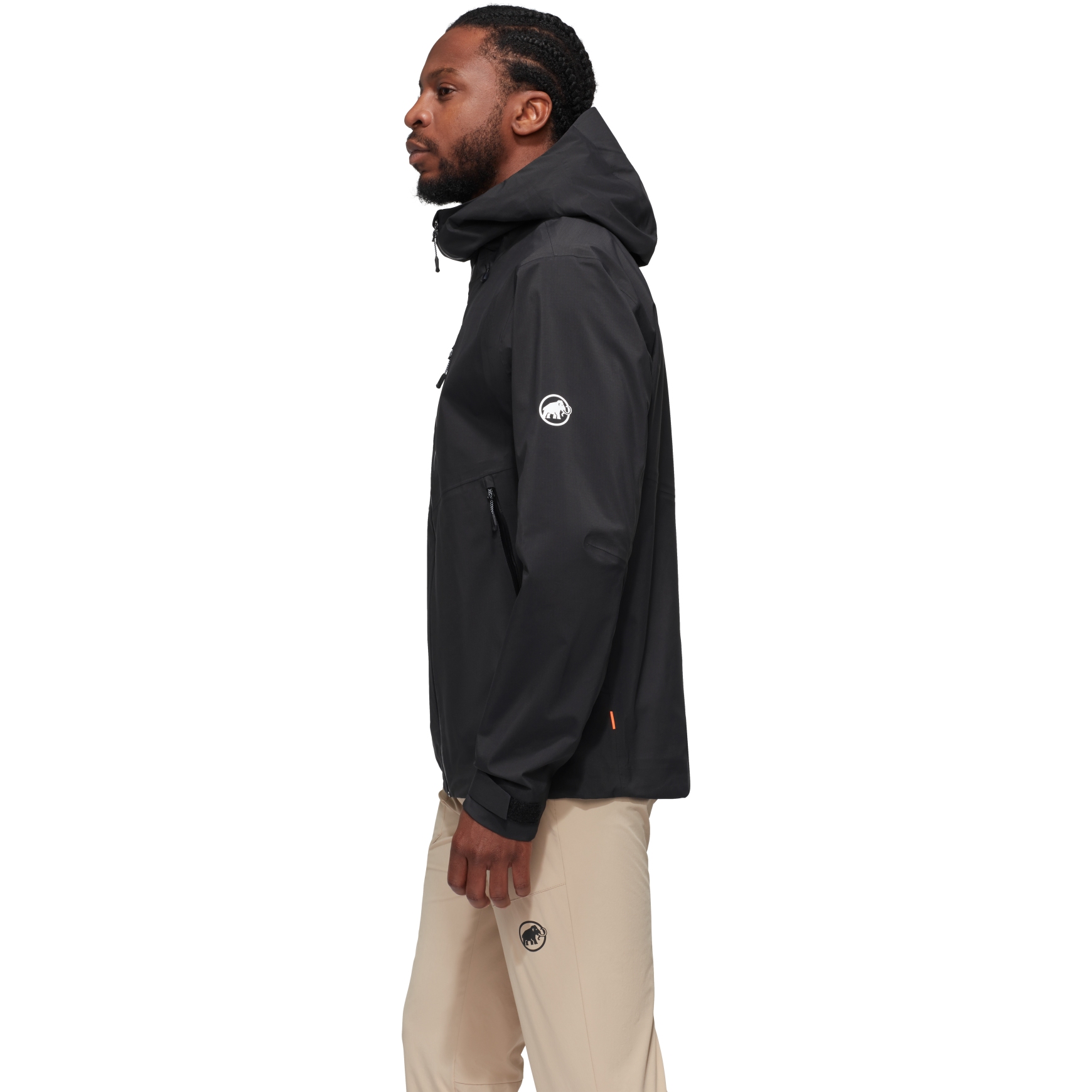 Chaqueta Hardshell Mammut Casanna Con Capucha - Para Hombre, Impermeable Y Transpirable, Tejido Reciclable | Ideal Para Esquí Y Actividades De Montaña