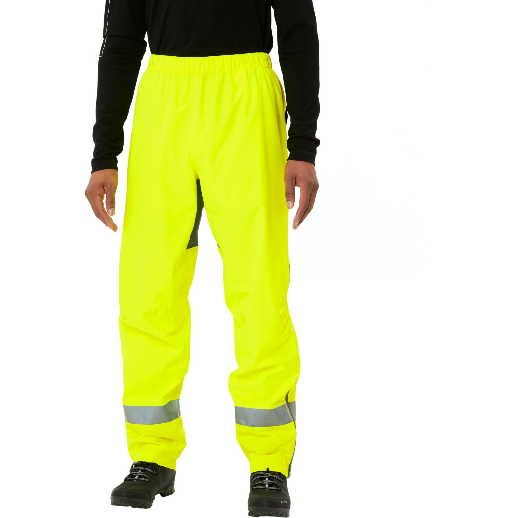 A-pro Moto Pantalon Impermeable Thermique Protections CE Thermique Fluo 42