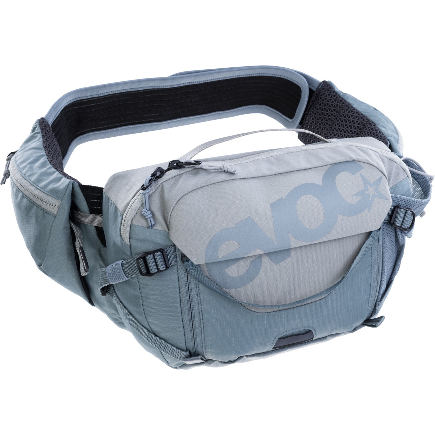 Picture of EVOC Hip Pack Pro 3 L + 1.5 L Hydration Bladder - Stone - Steel