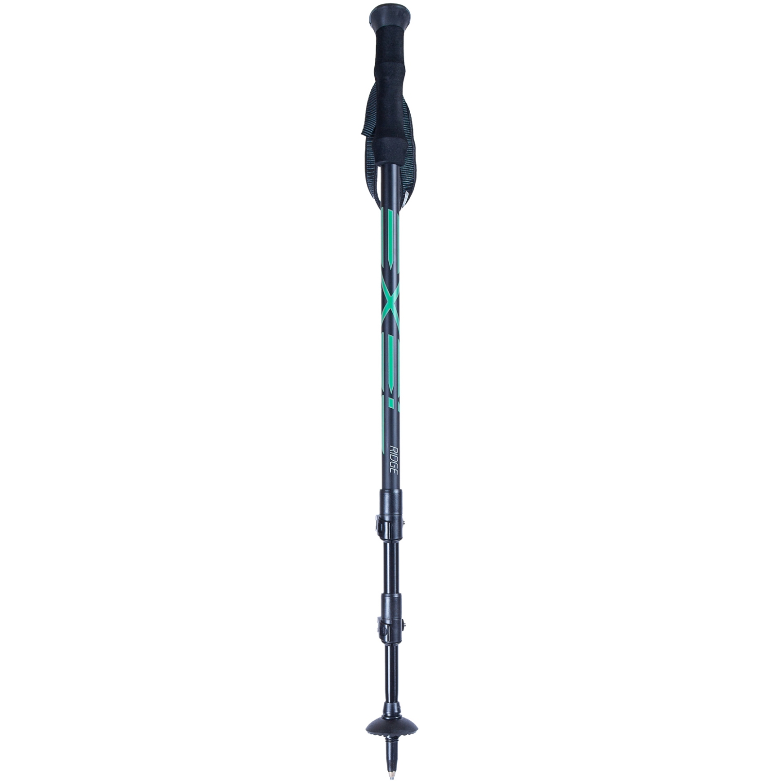 Exel Ridge Trekking Poles Pair black green BIKE24