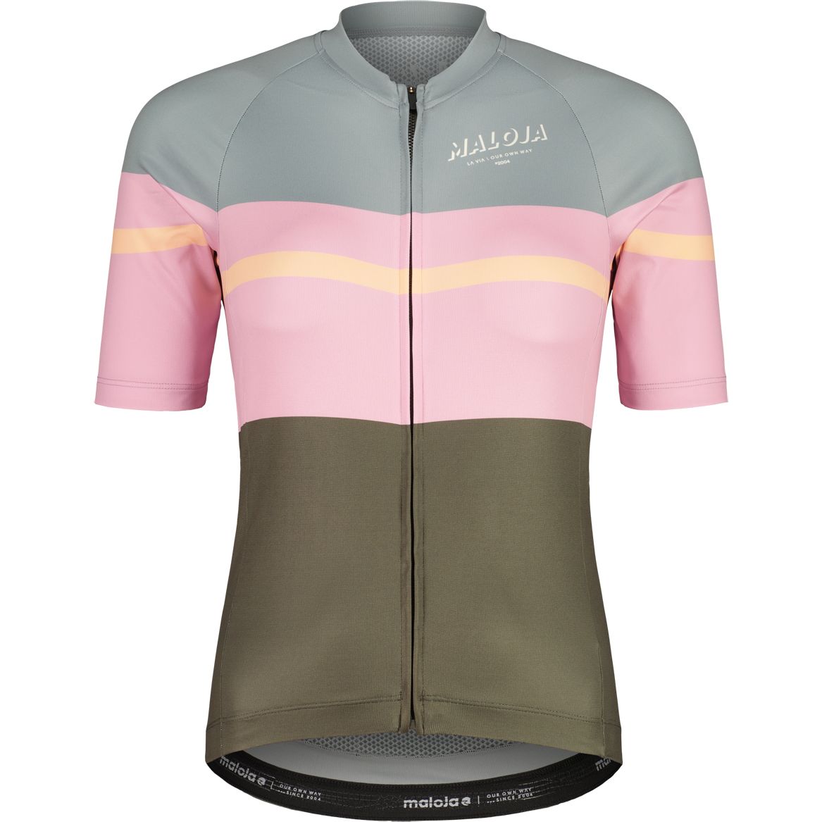 Picture of Maloja SchneckM. Cycle Jersey Women - alpine woods multi 1107