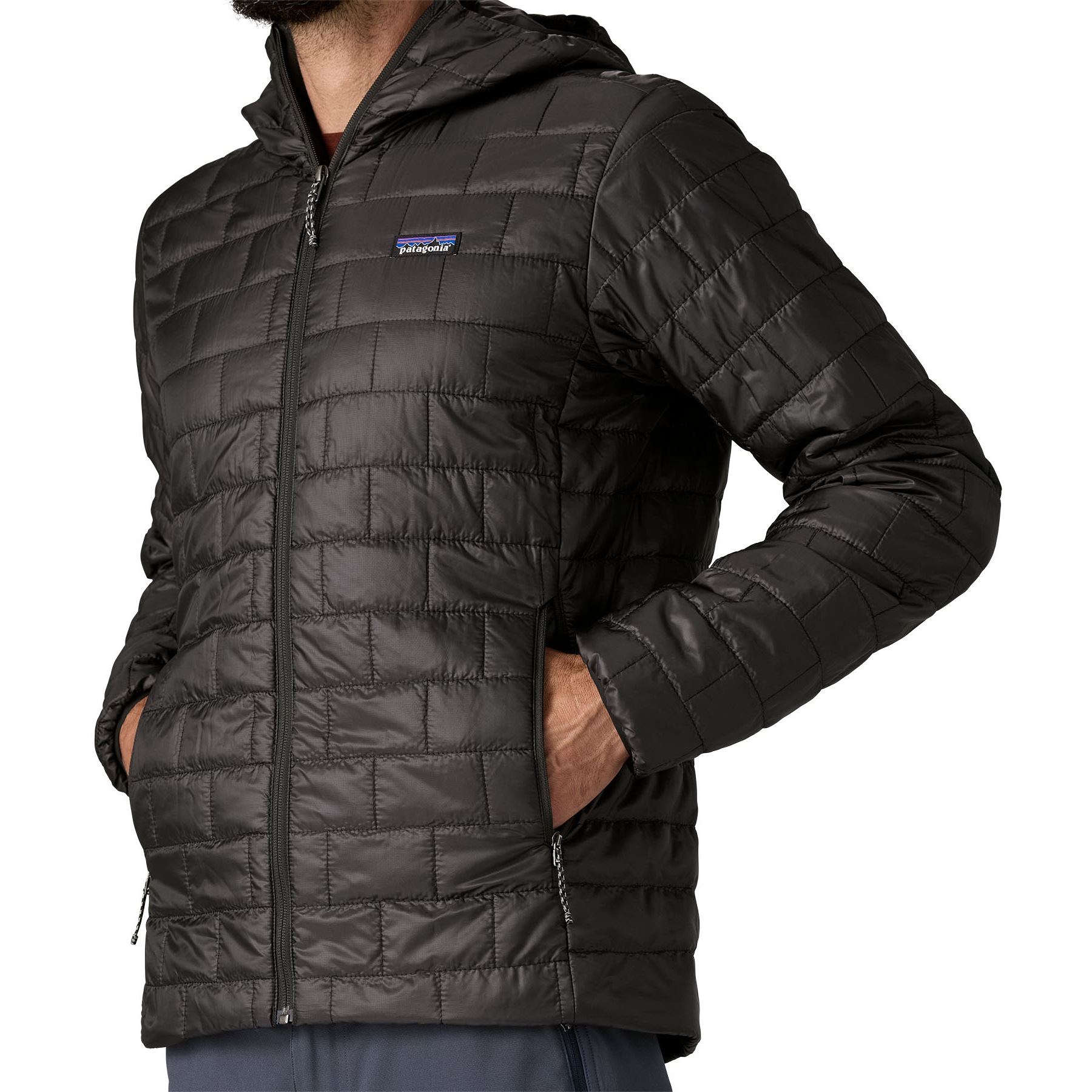 Patagonia Nano Puff Hoody Men - Black | BIKE24