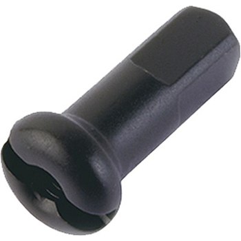 Productfoto van DT Swiss Pro Lock Standard Messing Spaaknippel 2.0mm - zwart