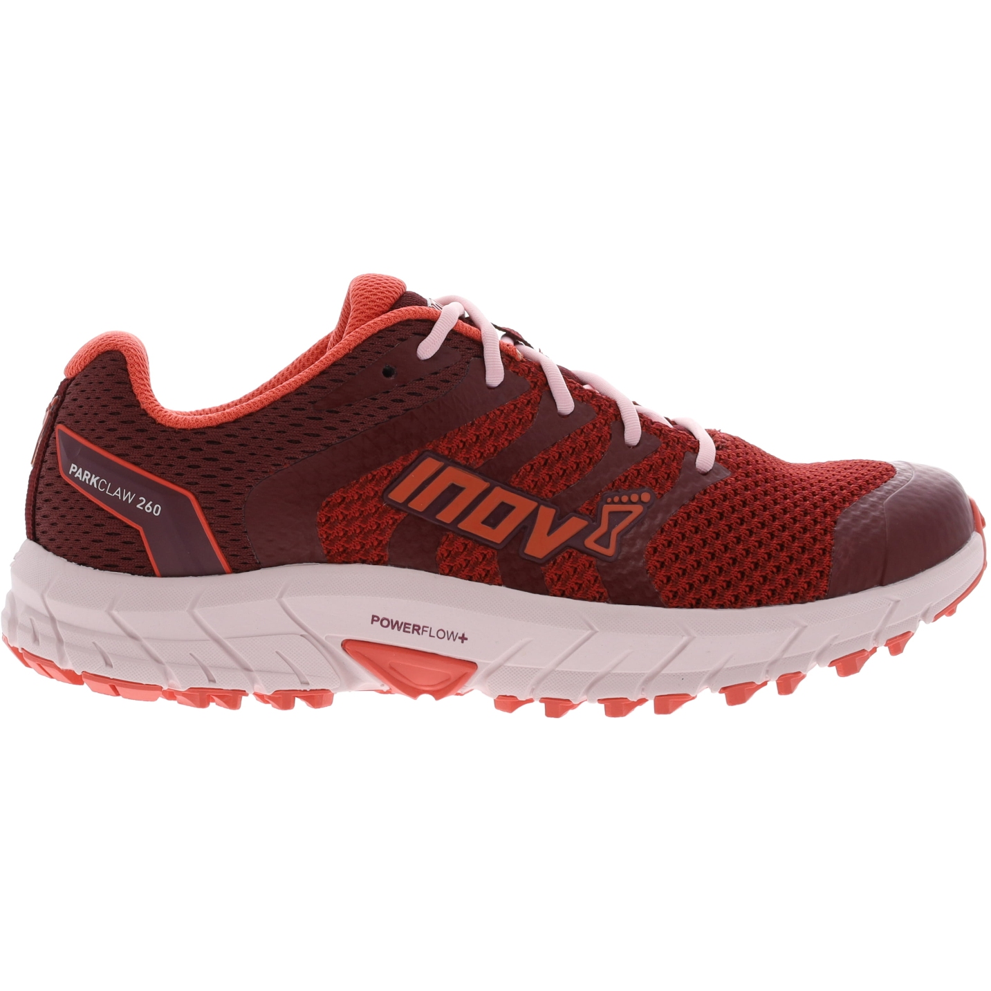 Image of Inov-8 Parkclaw 260 Knit Wide Women's Running Shoes - red/burgundy