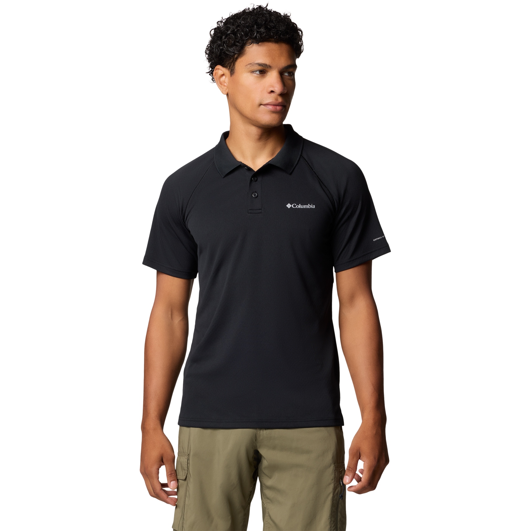 Bild von Columbia Alpine Chill Pro Poloshirt Herren - Schwarz