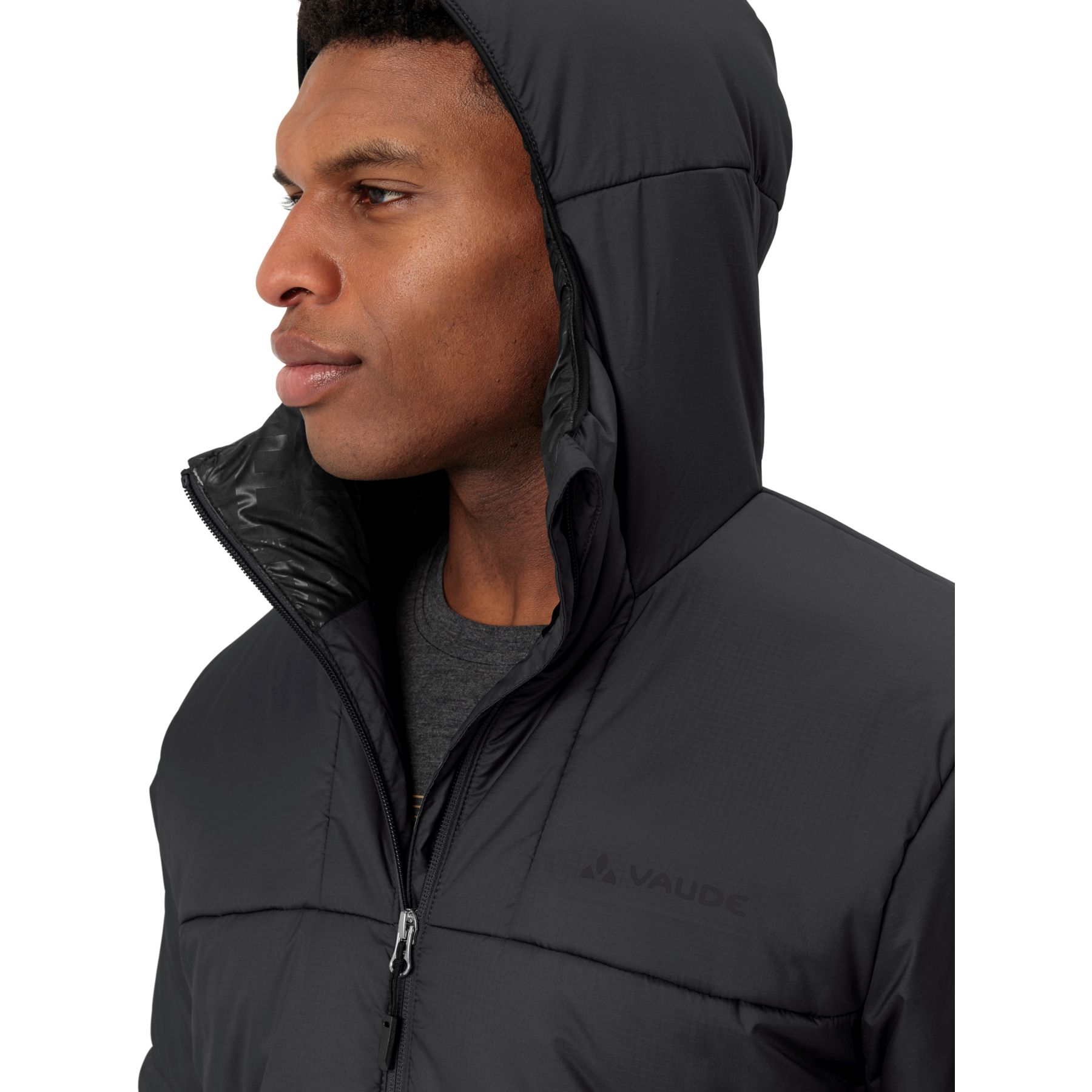 Vaude Neyland Hooded Isolations Jacke Herren schwarz BIKE24