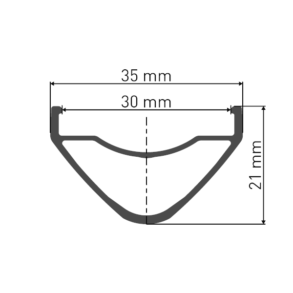 DT Swiss HX 1700 SPLINE LS Front Wheel - 27.5