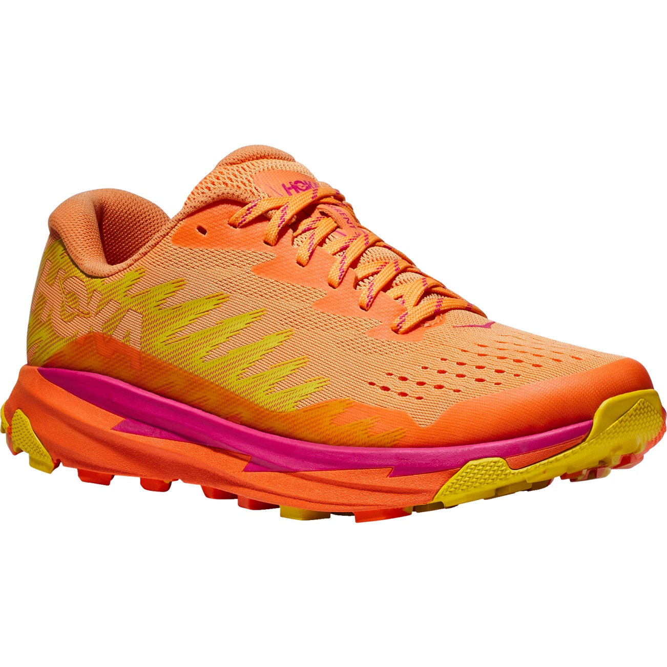 Picture of Hoka Torrent 3 Women&#039;s Running Shoes - mock orange / vibrant orange
