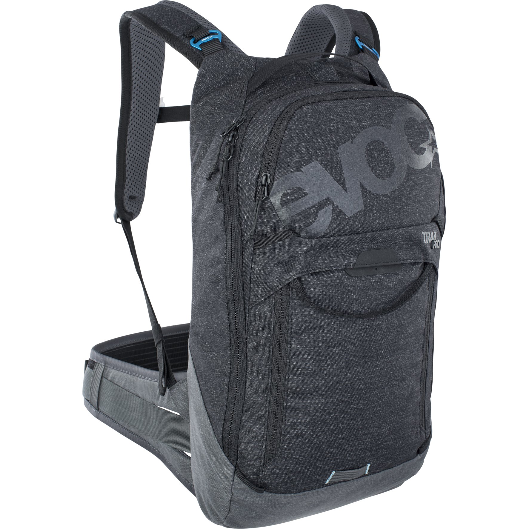 Picture of EVOC Trail Pro 10L Protector Backpack - Black/Carbon Grey