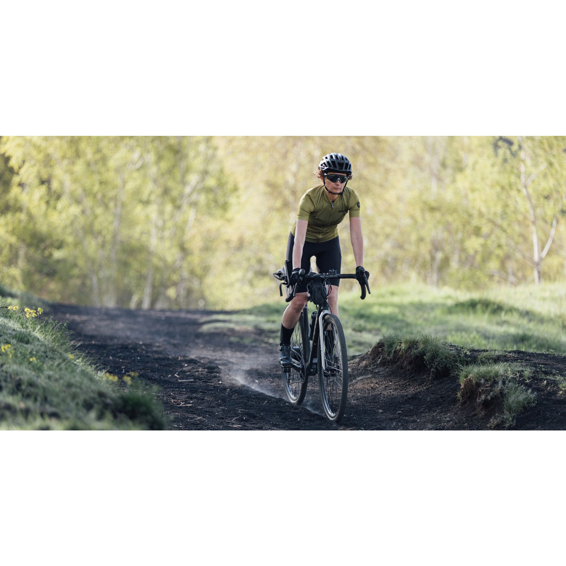 Pantaloni Da Ciclismo Santini Nimbus 2022 Donna - Impermeabili, Antivento Con Riflettori - Foto 5