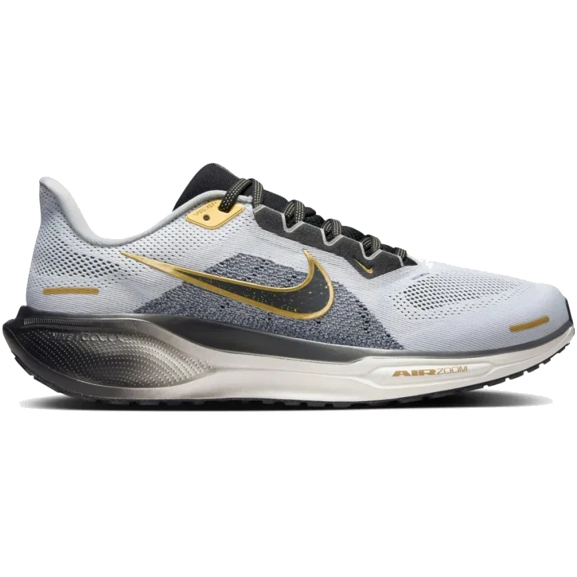 Picture of Nike Pegasus 41 PRM Road Running Shoes Men - white/black/metallic gold/light smoke grey HQ2938-100