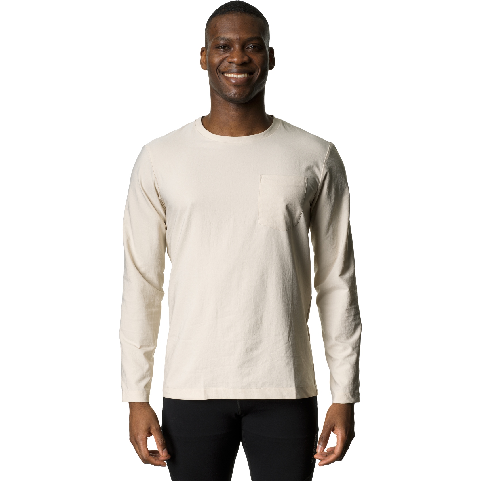 Picture of Houdini Cover Crew Long Sleeve Shirt Men - Foggy Mountain