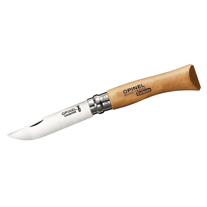 Picture of Opinel Knife, N°07 Carbone, not stainless
