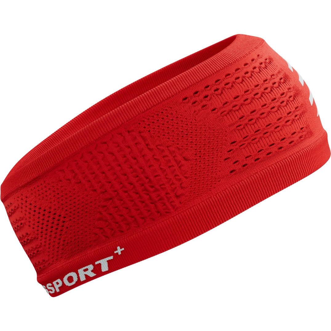 Compressport On/Off Running Thin Headband - Red