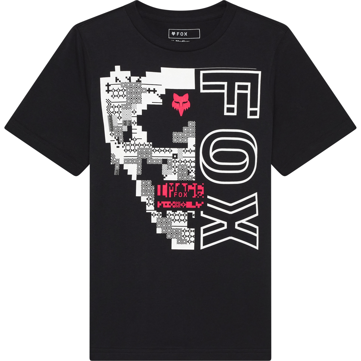 Produktbild von FOX Image Skull Kurzarmshirt Kinder - schwarz