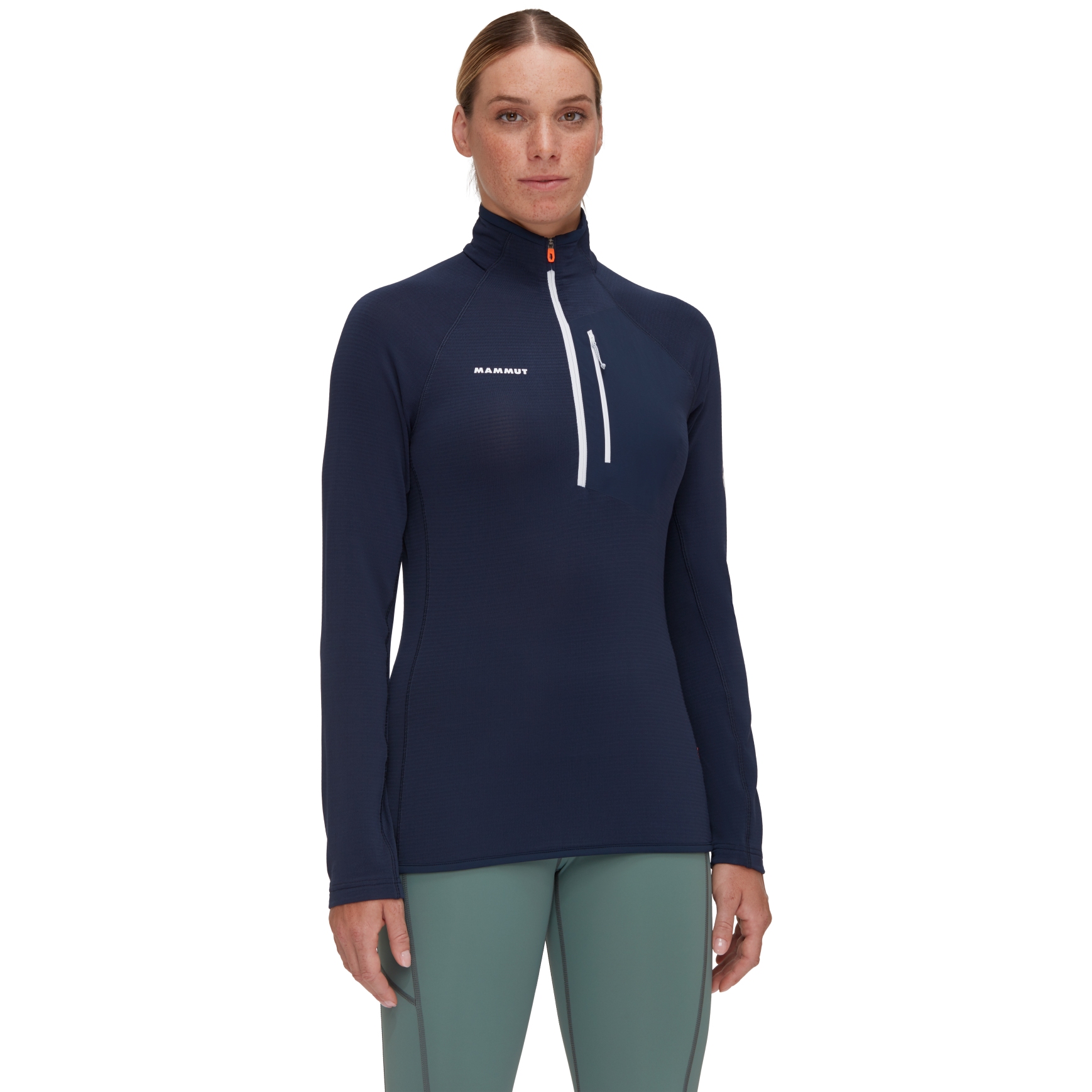 Mammut Aenergy Light Half Zip Midlayer Pullover Women 1014-05530 - marine