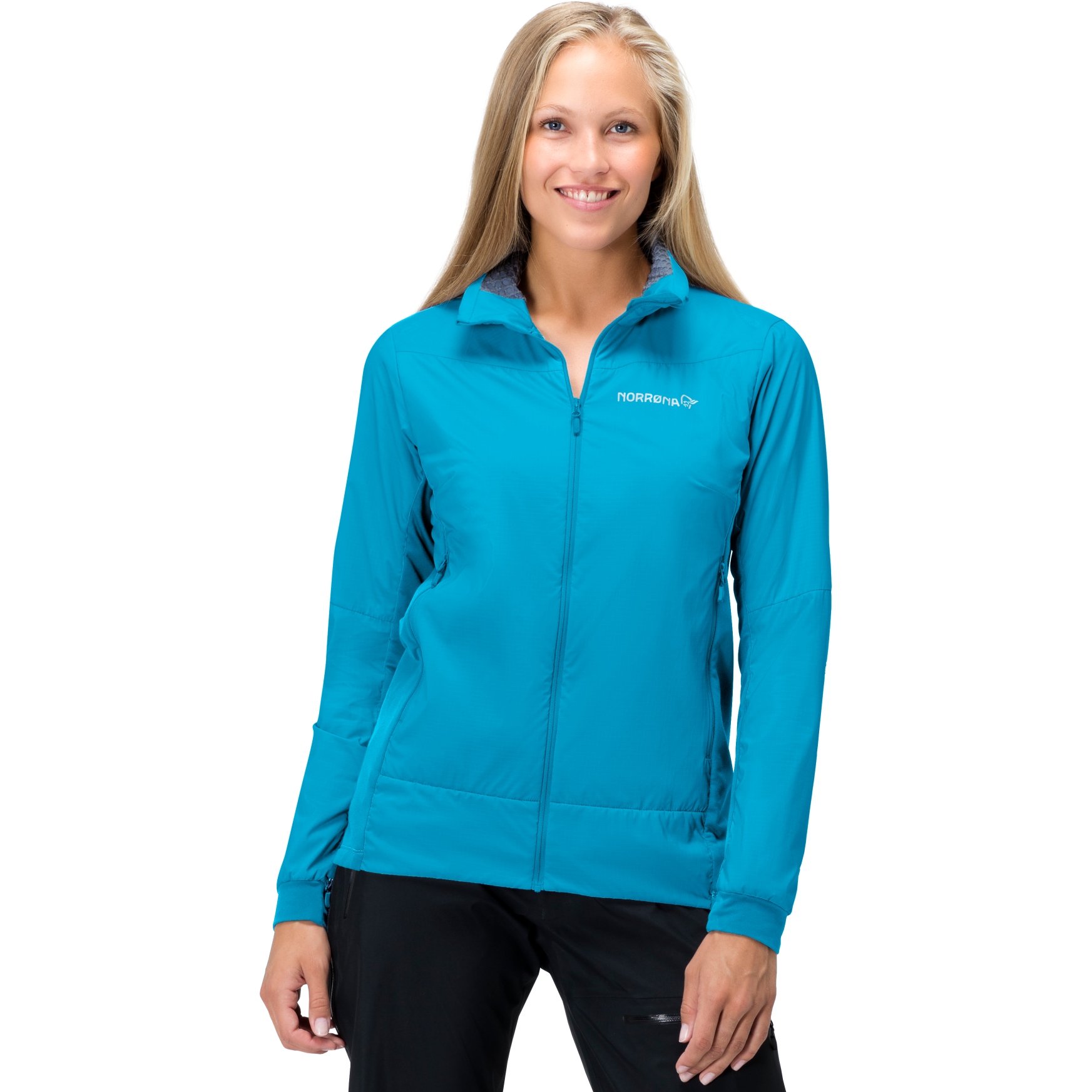 Picture of Norrona falketind Octa Jacket Women - Aquarius