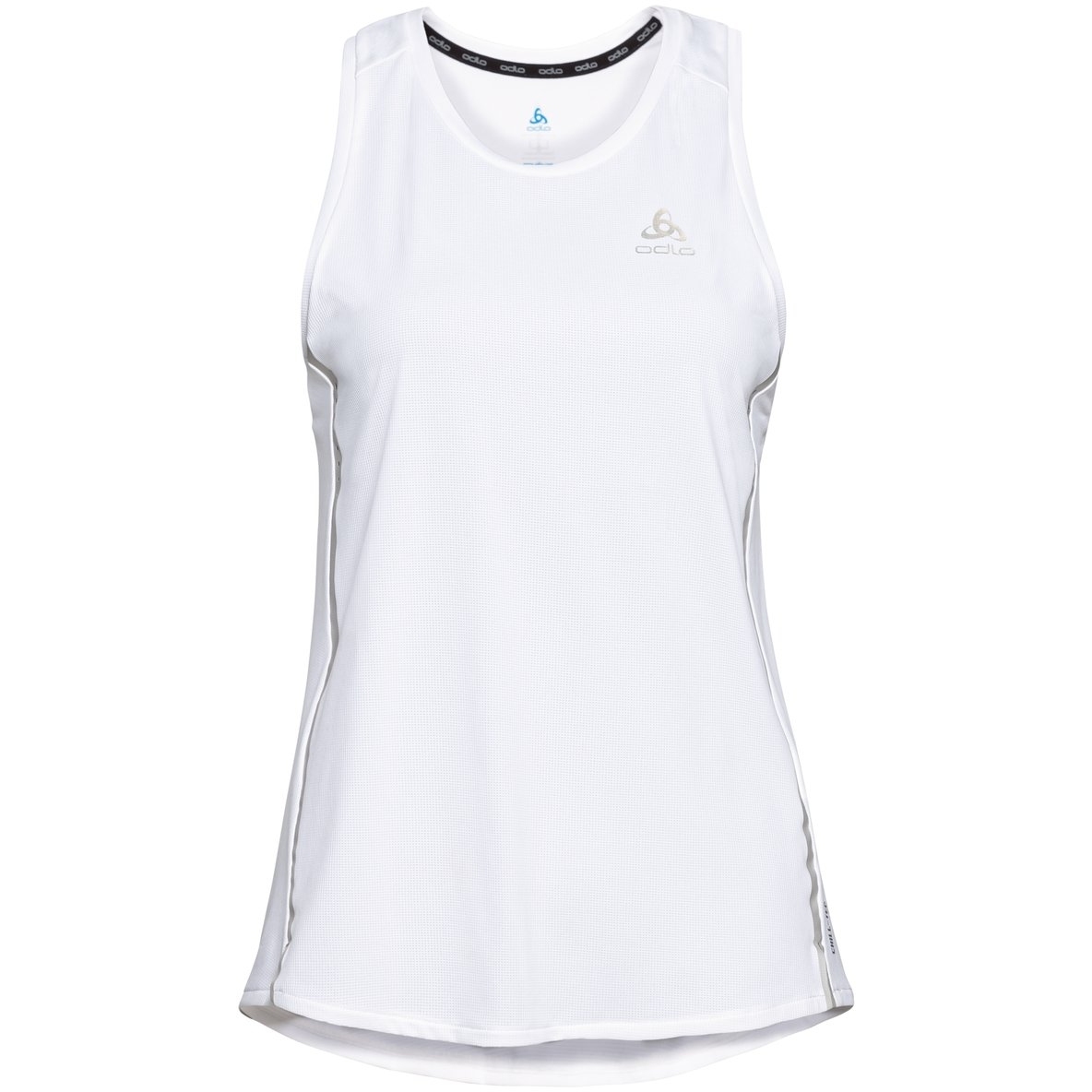 Picture of Odlo Women&#039;s Zeroweight Chill-Tec Running Tank - white