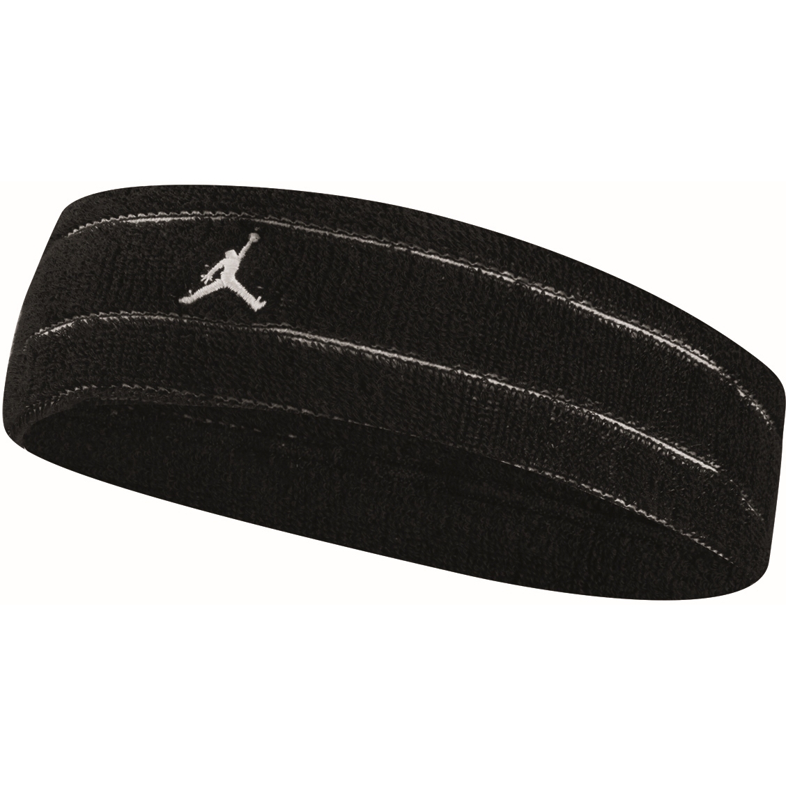 Produktbild von Nike Jordan Terry Stirnband - schwarz/schwarz/weiß