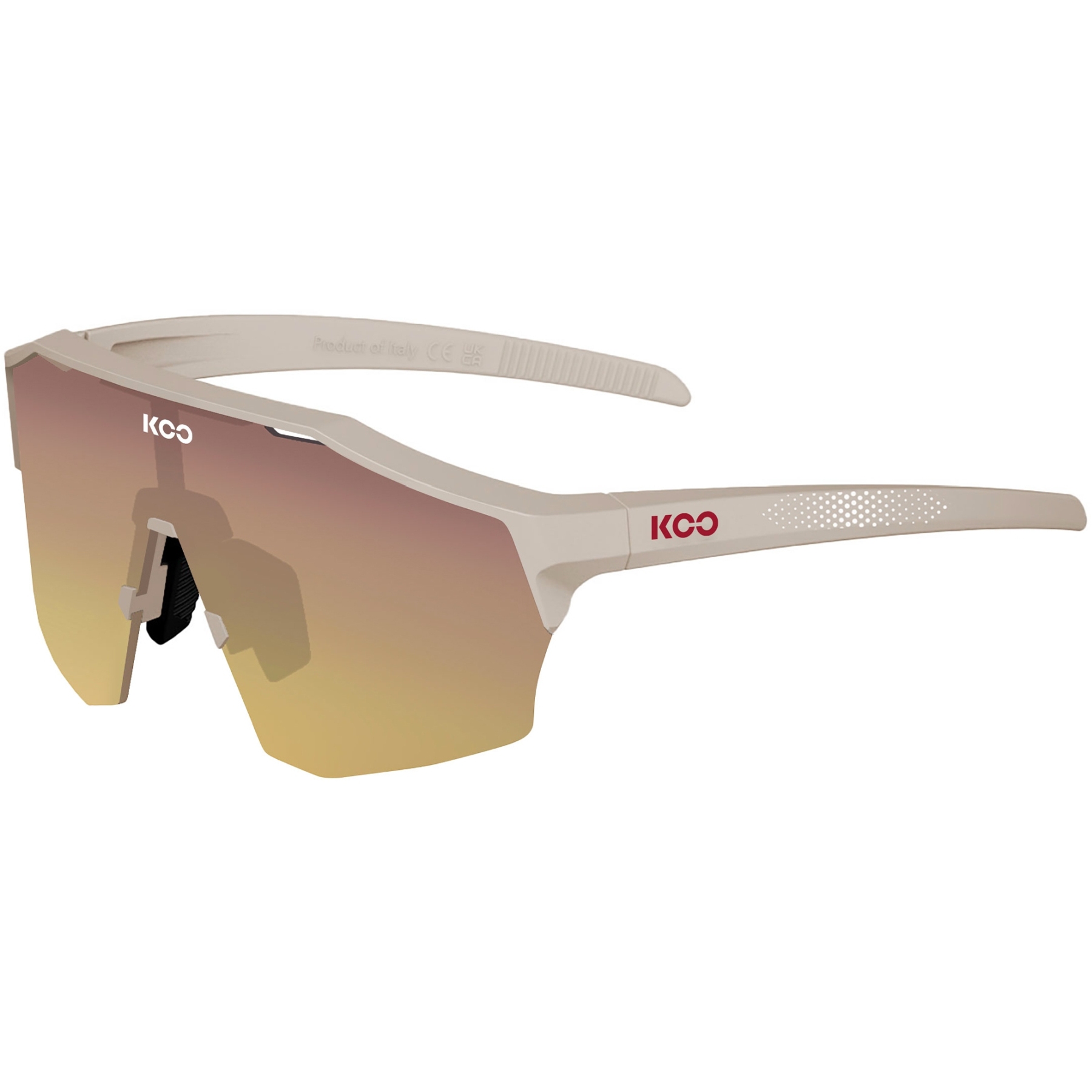 Produktbild von KOO Alibi Strade Bianche Sonnenbrille - Light Dust Matt | Sunrise Mirror