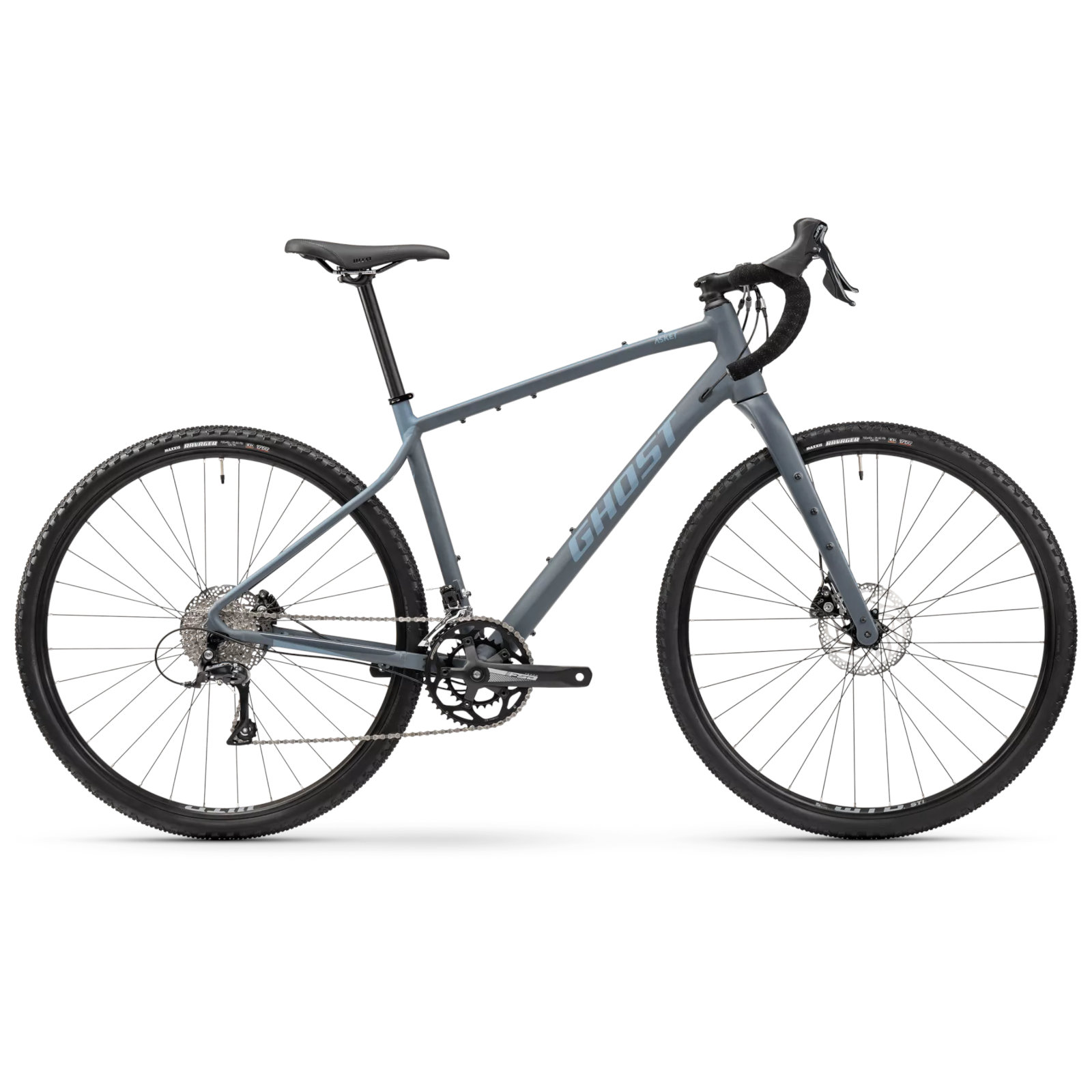 Productfoto van Ghost ASKET - Gravel Bike - 2024 - matt dark grey / shark blue