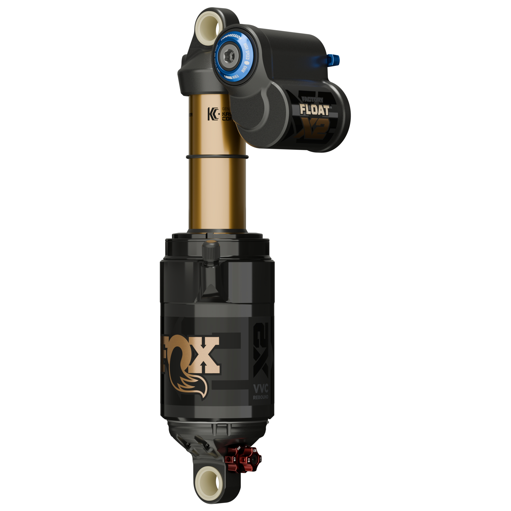 Produktbild von FOX FLOAT X2 Dämpfer - Factory | Air | Monotube | Metric | Lever Type (2 Pos.) - 210x55mm