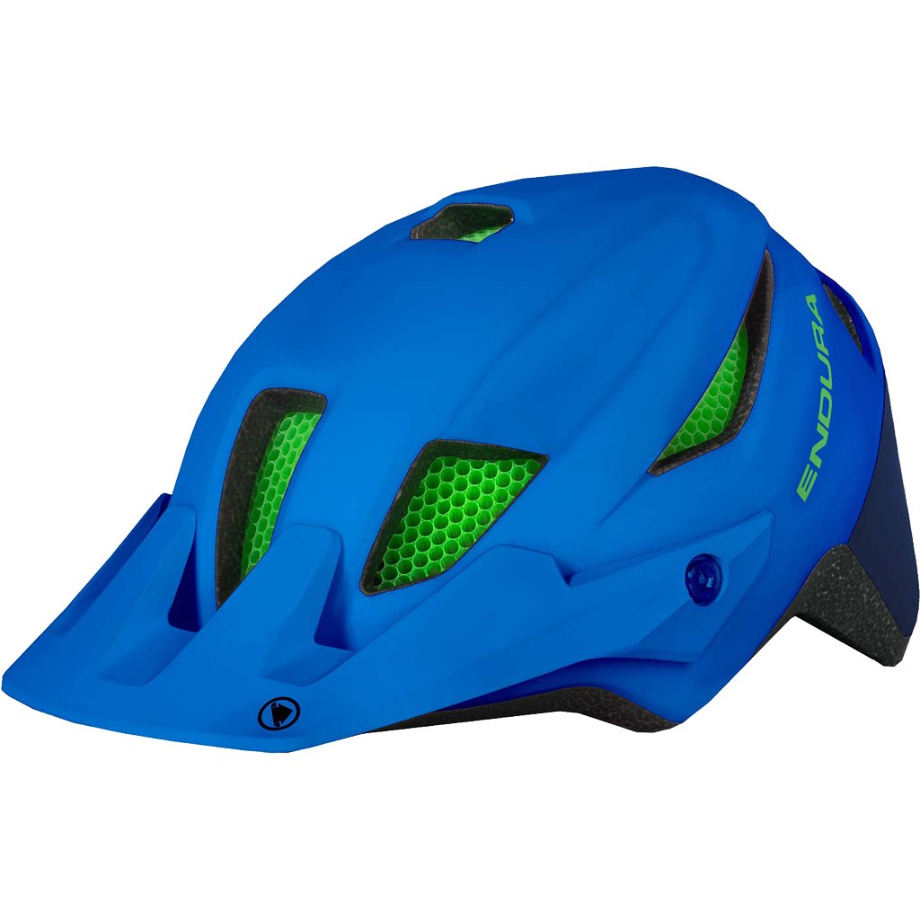 Picture of Endura MT500JR Youth Helmet - azure blue