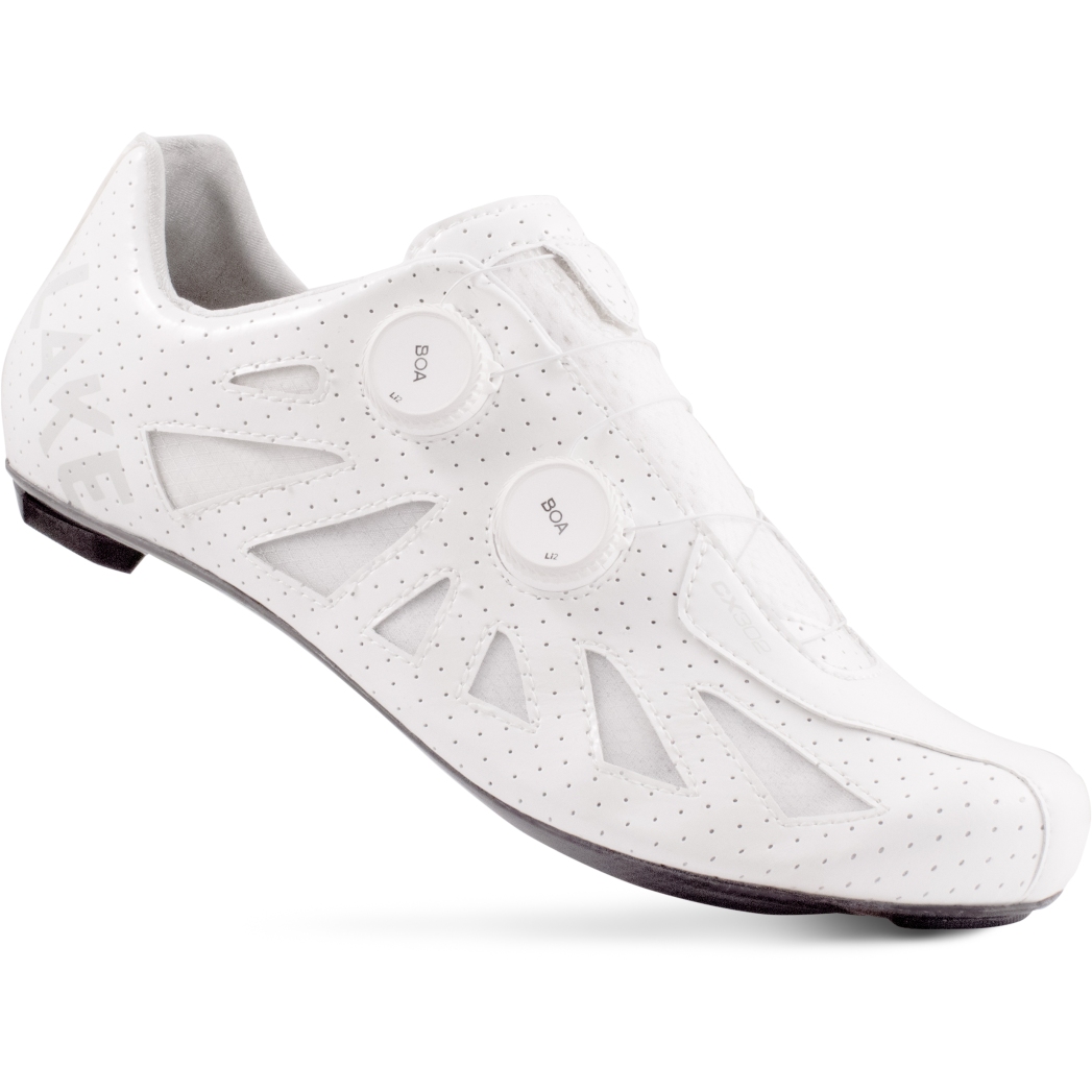Picture of Lake CX302-X Wide Road Shoes - white/white
