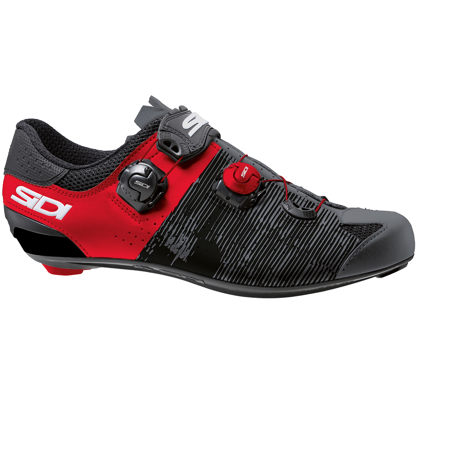 Photo produit de Sidi Chaussures Vélo Route Homme - Genius 10 - Anthracite/Red