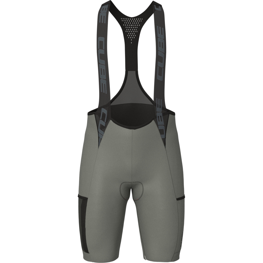 Produktbild von CUBE Gravel Cargo Trägershorts Herren - olive