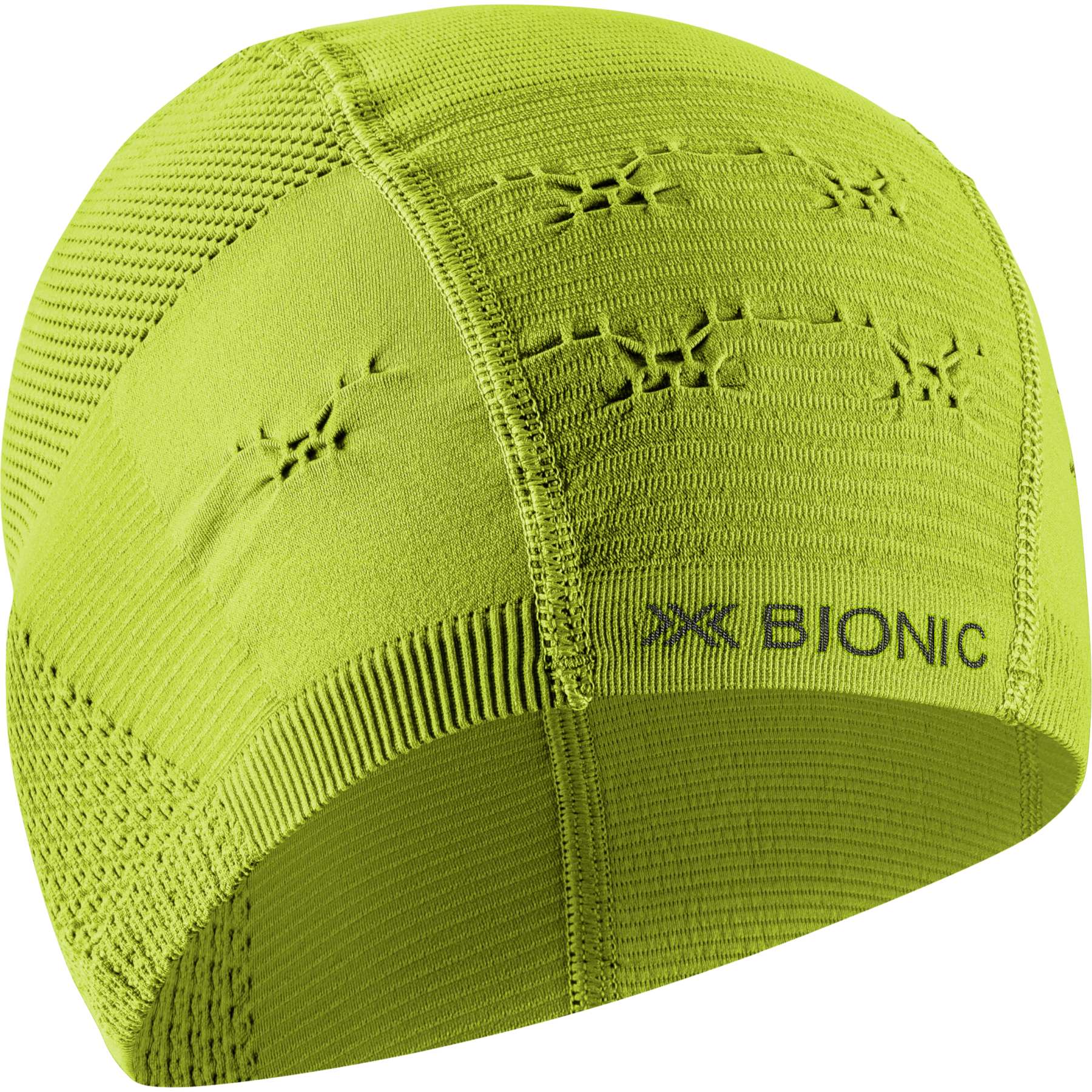 Photo produit de X-Bionic Sous Casque - Helmet Cap - hi vis yellow/grey