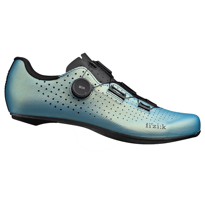 Picture of Fizik Tempo Decos Carbon Iridescent Road Shoes - blue