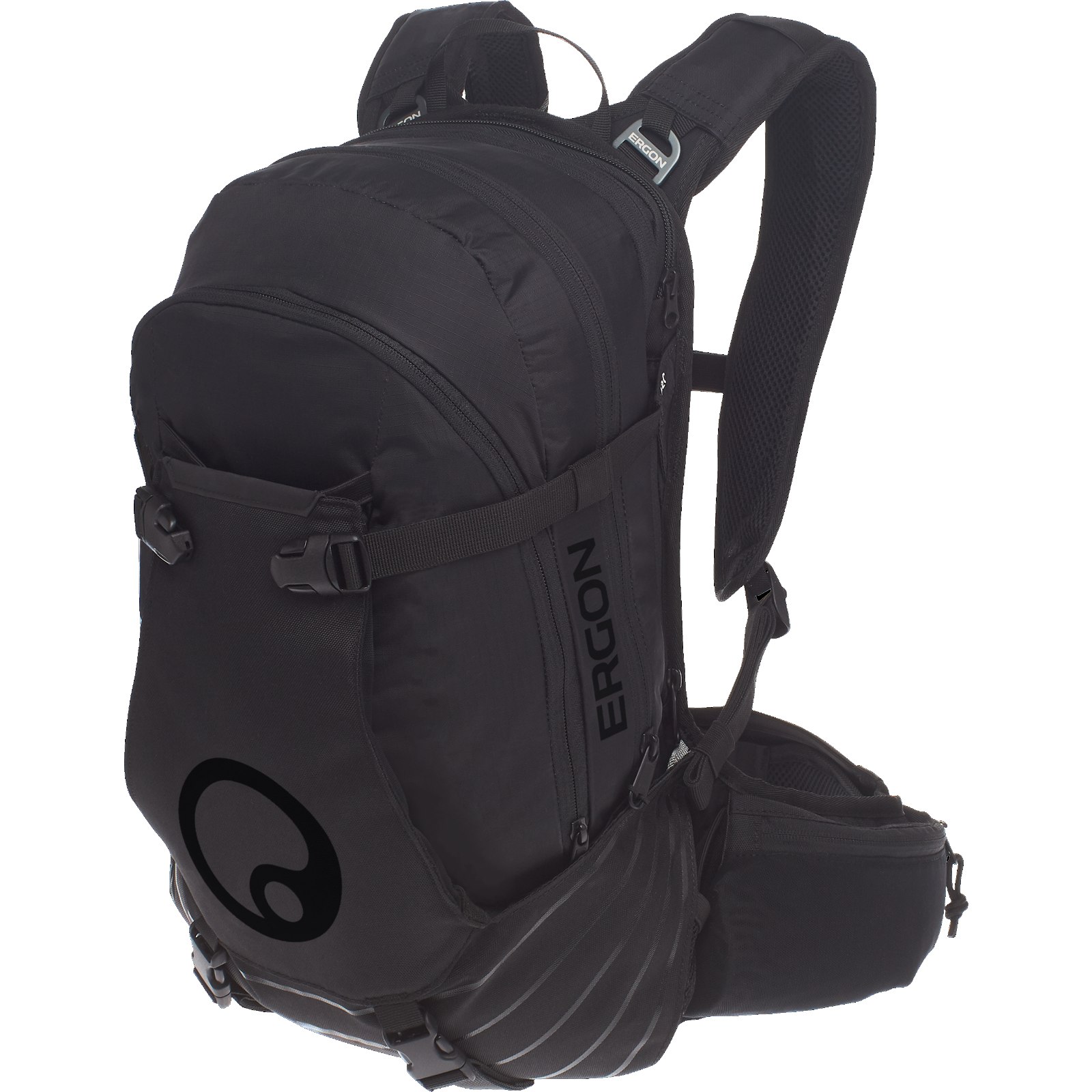 Productfoto van Ergon BA3 E Protect Backpack - black stealth