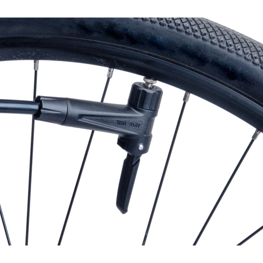 Park Tool Pompe à Pied Vélo PFP-10 - Jauge Géante Et Tête Universelle Presta/Schrader